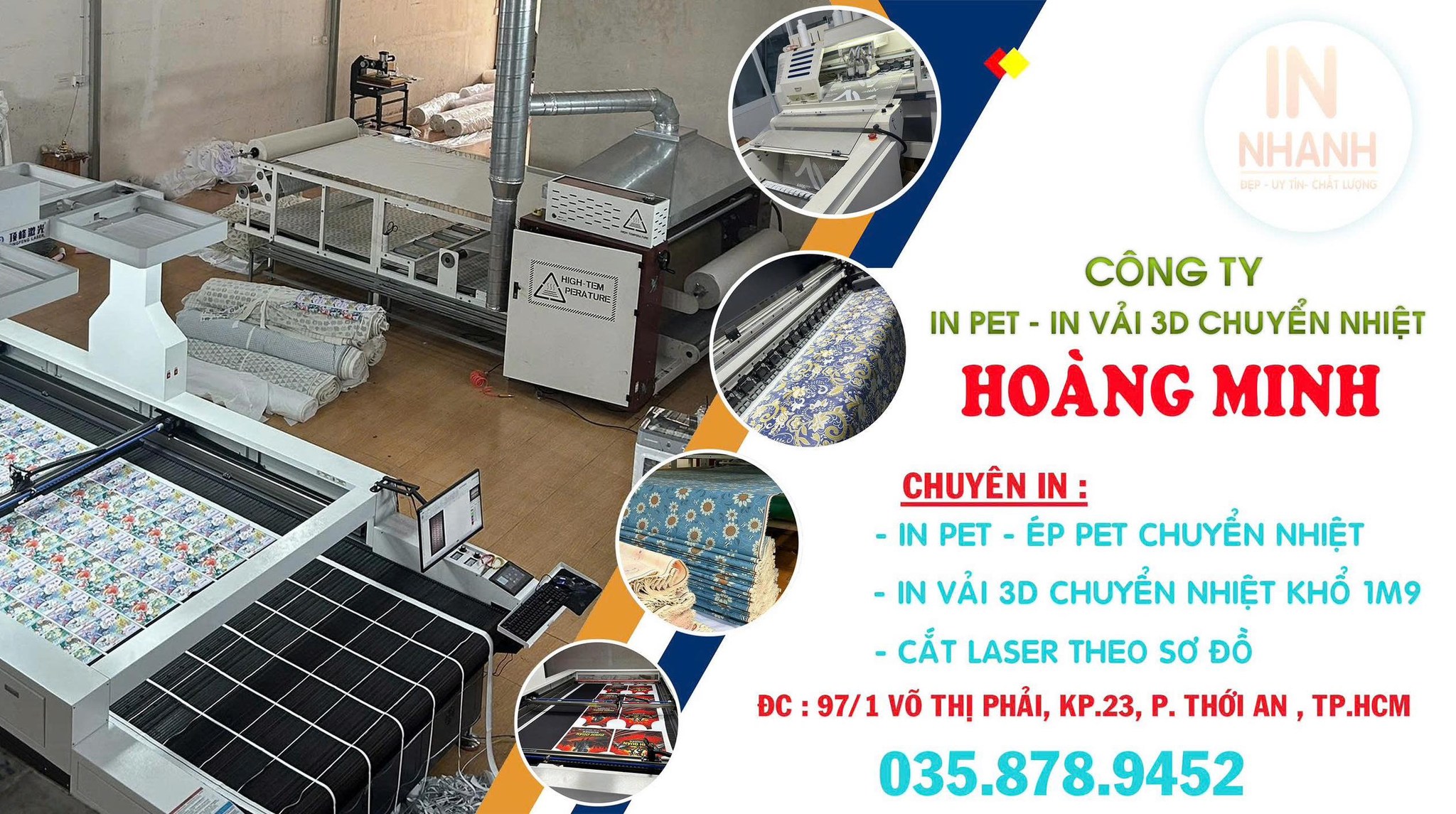 In Vải Hoàng Minh – In Vải Công Nghiệp - Nơi Đặt Trọn Niềm Tin