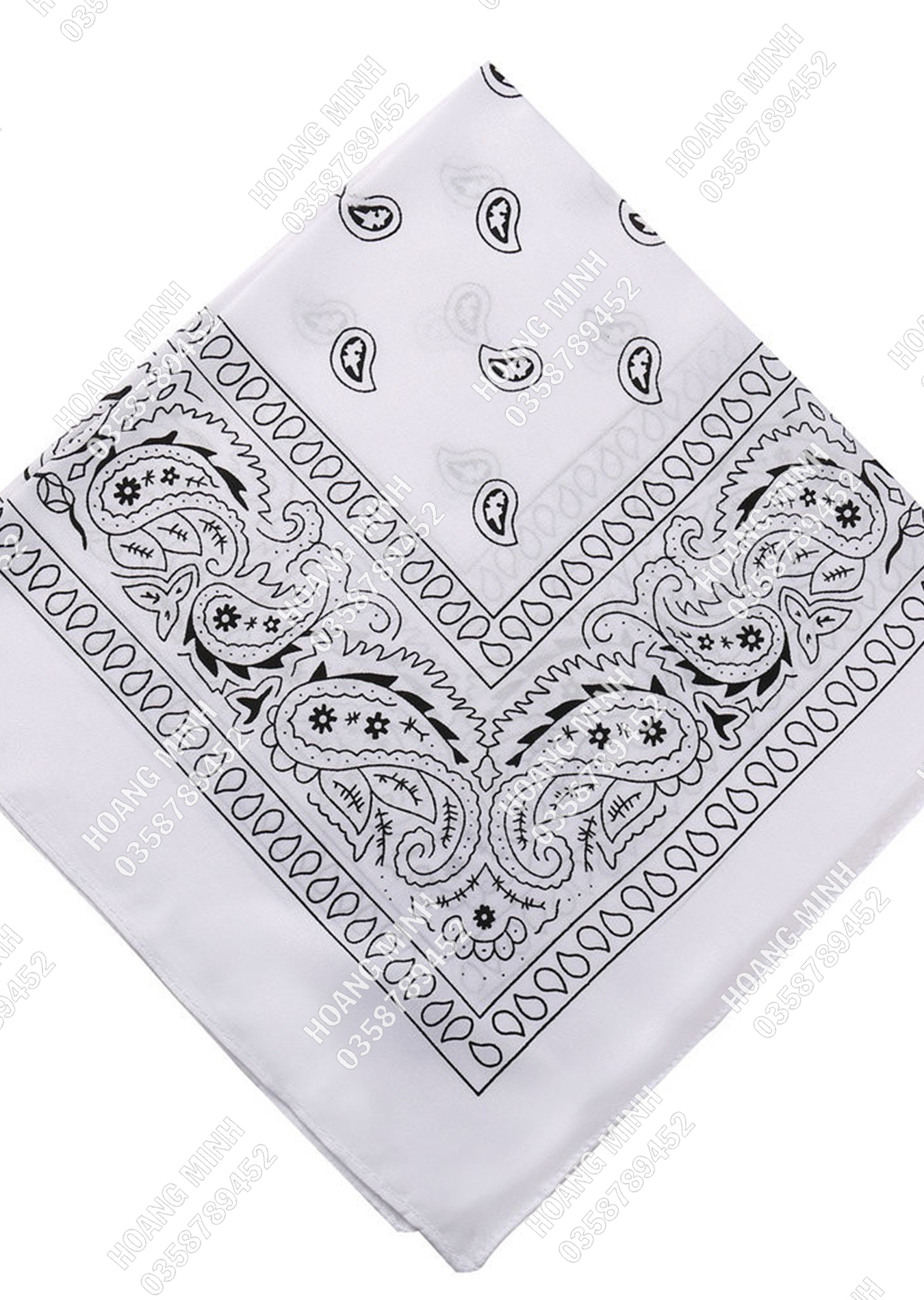 In Khăn Bandana mẫu 2
